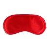 Maska-Red Satin Eye Mask